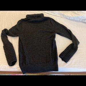 Charcoal wool sweater